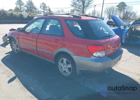 2004 Subaru Impreza Outback Sport z USA, uszkodzony, nr VIN JF1GG68584H810146